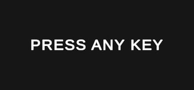 press any key to press any key