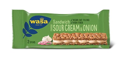Wasa Sandwich Sour Cream & Onion 33g