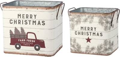 christmas tins