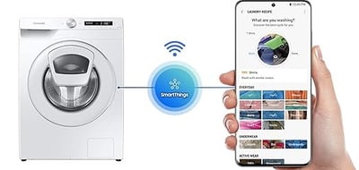 Lave linge Samsung connecté