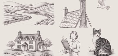 einfache Bleistiftzeichnungen