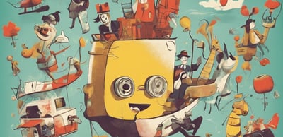 quirky ilustratiion