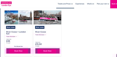 River Cruise + London Eye Tickets