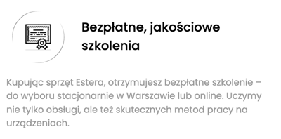 szkolenia dla kosmetologów, serwis urządzeń kosmetycznych, sprzęt do salonu beauty