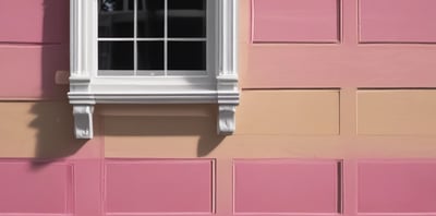 pink metal frame photo