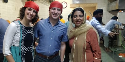 guests from the USA