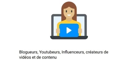 Bloggers, Youtubers, Influencers, video and content creators