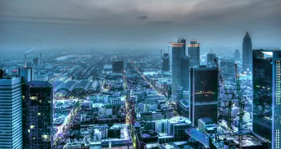Blick auf Frankfurt
