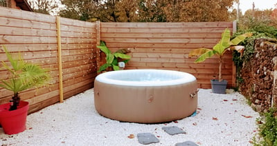 jacuzzi de la location