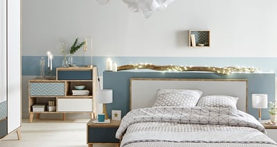 chambre cocooning bien rangé
