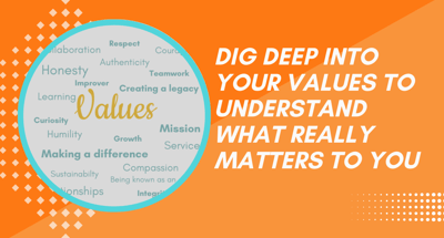 Understand what really matters to you. Karen Felton | Strengths and Career change coaching