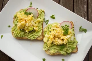 avocado-on-low-carb-toast