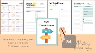 2025 Travel Planner