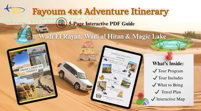 Fayoum 4x4 Adventure Itinerary