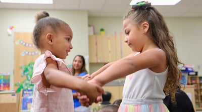 Moving in the classroom helps kids learn.