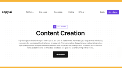 a website page with a white background and a purple background