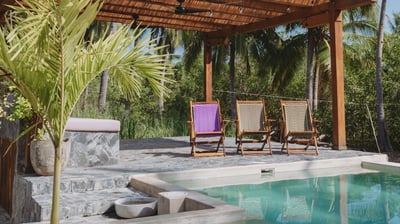 rentals in La saladita GRO, with pool and perfect location