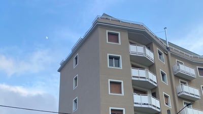 Facciata rinnovata del progetto residenziale Condominio Saronno di BRB Engineering srl