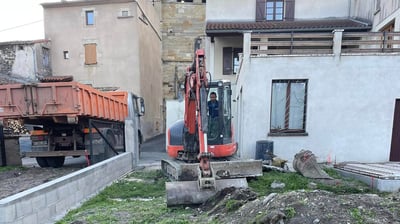 Travaux de terrassement