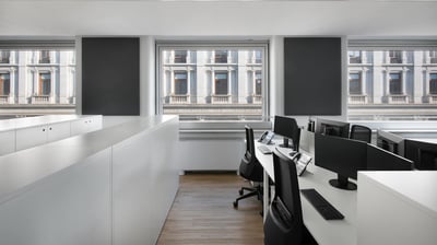 Uffici di Bank of Toyo, progetto nel settore banche di BRB Engineering srl