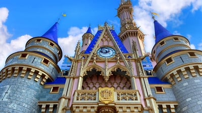 Cinderella Castle at Magic Kingdom Park in Florida