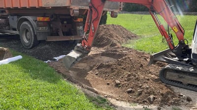 Chantier de terrassement