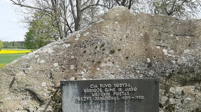 Kazio Jakubėno gimtosios sodybos vieta