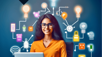 image of a participant having learnt various applications of artificial intelligence in marketing