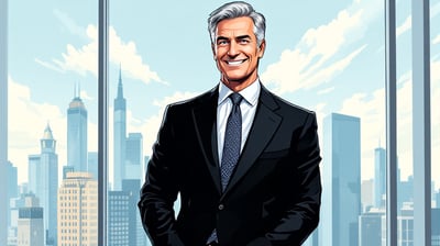 crypto business man