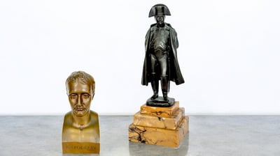 Statue XIX de Napoleon Bonaparte en bronze