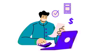 Abogado creando su curso online