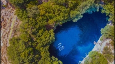 MELISSANI LAKE CAVE Kefalonia 