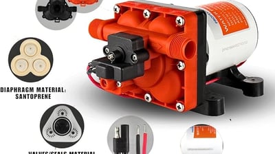 12v pump great for rain barrels