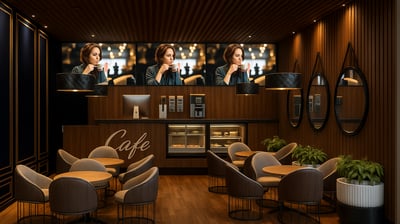 Diseño de interiores estilo cinematografico
