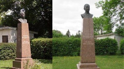 Paminklas tautos dvasios, kultūros ir ūkio kėlėjui Antanui Macijauskui