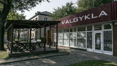 valgykla, maitinimas Biržuose