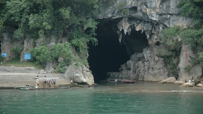 Tracey Billington on the river Li cruise, Guilin, China