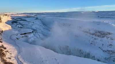 Gulfoss waterfall, Iceland