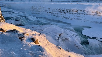 Gulfoss waterfall, Iceland