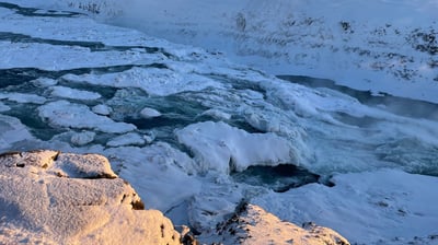 Gulfoss waterfall, Iceland