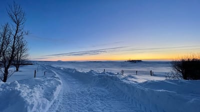 Outside country dreams, selfoss, Iceland