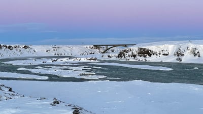 Urridafoss waterfalls, Iceland