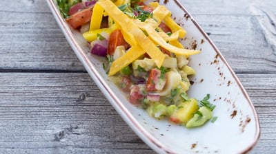 ceviche de mango