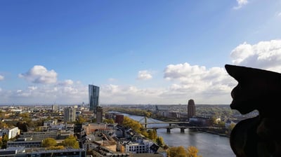 Riverside with European Central Bank