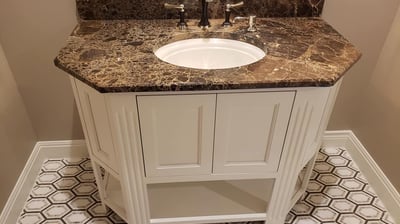 New Braunfels beautifully detailed vanity