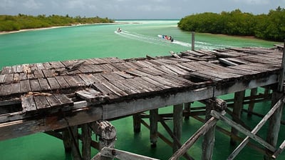 Pont de Boca Paila excursion sian kaan paseo tours