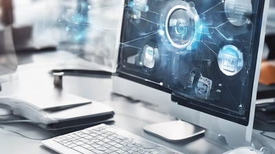 a rocket flying in the sky