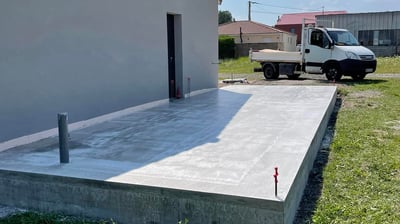 Création d'une terrasse extérieure