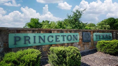 Princeton Texas Signage