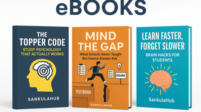 a group of books with a man in a suit and a woman in a suit
